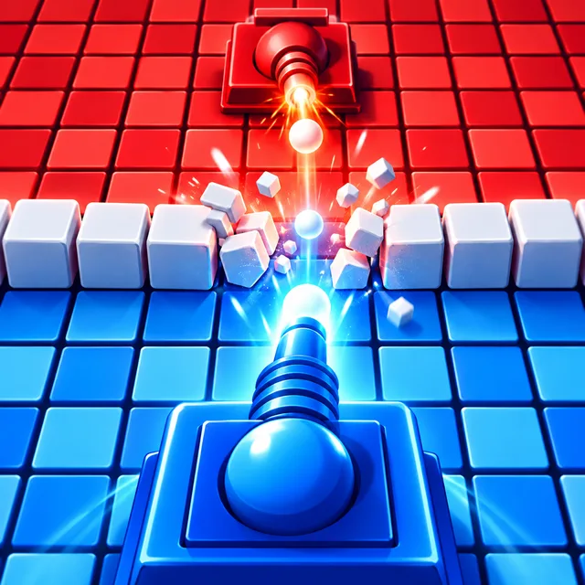 Color Clash – Paint the Board Cannon Battle Game