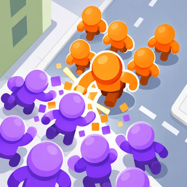 Crowd Clash 3D